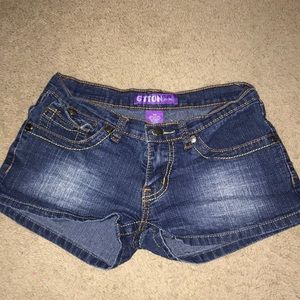 gtton jean shorts
